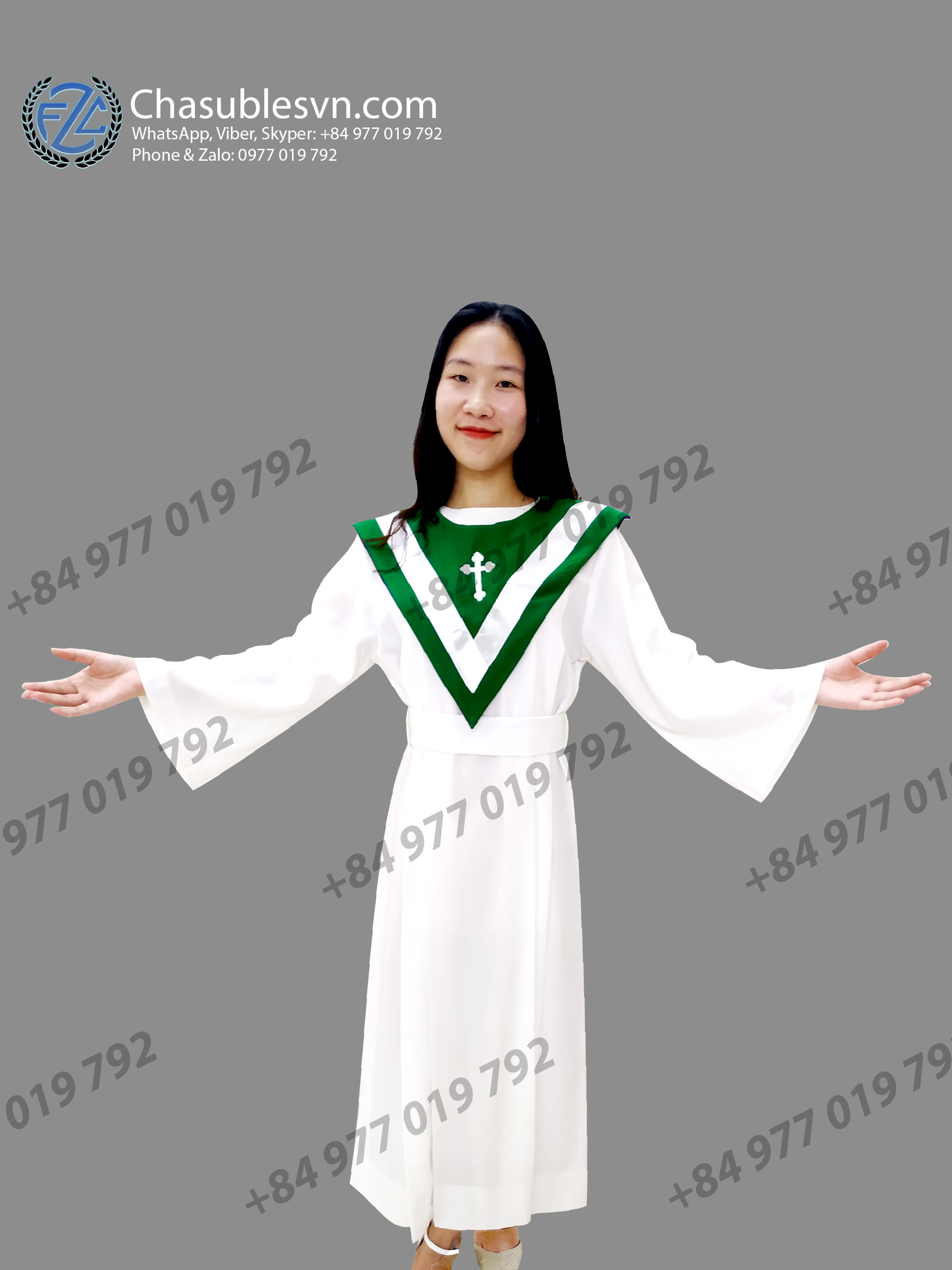 Halloween Church cosplay Dress Unisex Priest Christian Church Choir Robes  ### | eBay
