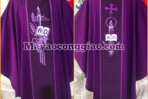 What is the meaning of the color of the sacred vestments?