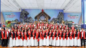 Green and Red Choir Stoles
