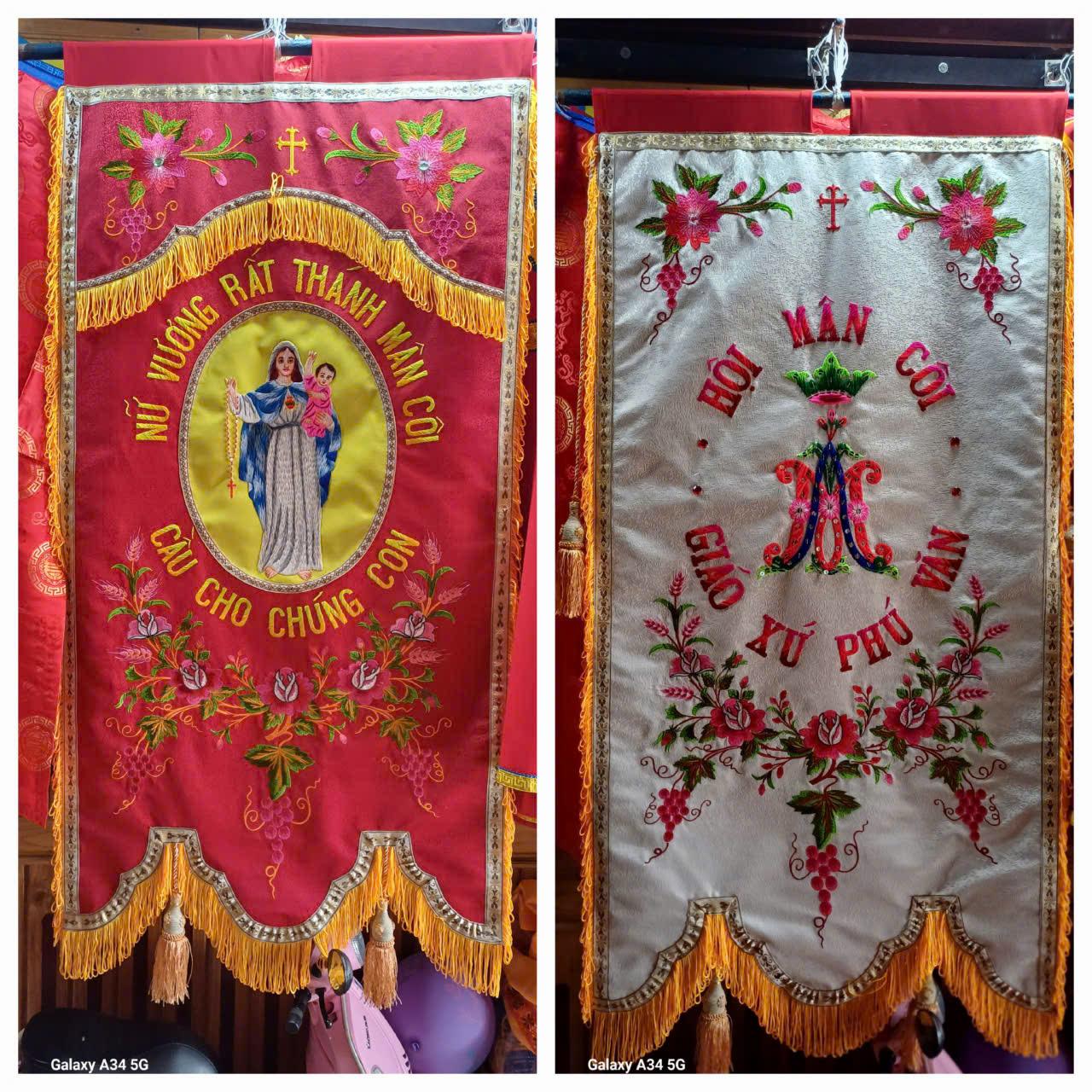 Catholic Church Banner 80x150 cm.