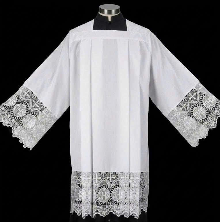 Surplice with Venice Lace.